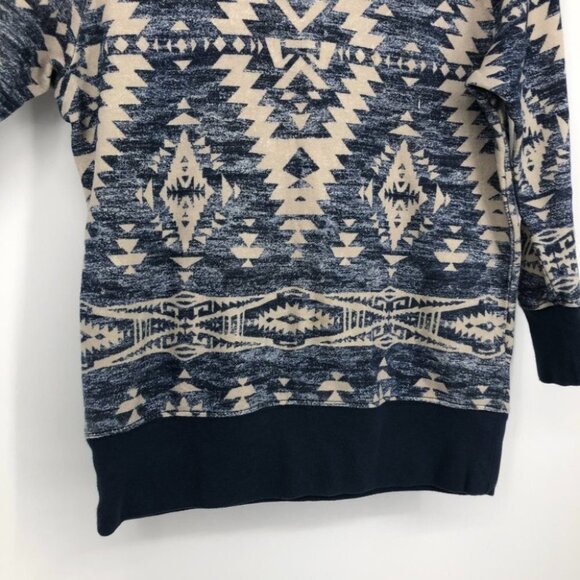 Denim&Supply Ralph Lauren blue Aztec print jumper - Picture 6 of 14